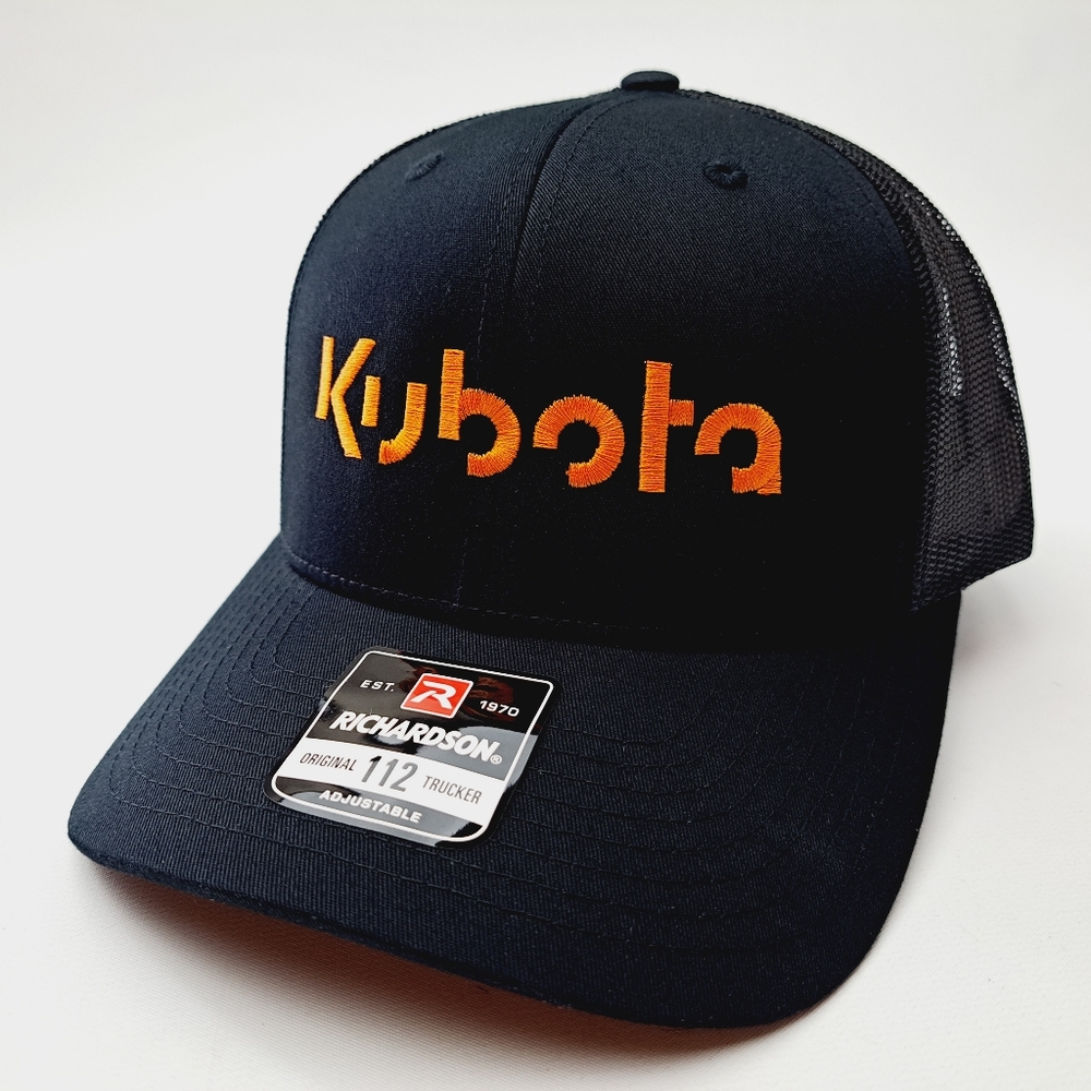 Kubota Richardson 112 Embroidered Mesh Snapback Trucker Ha…